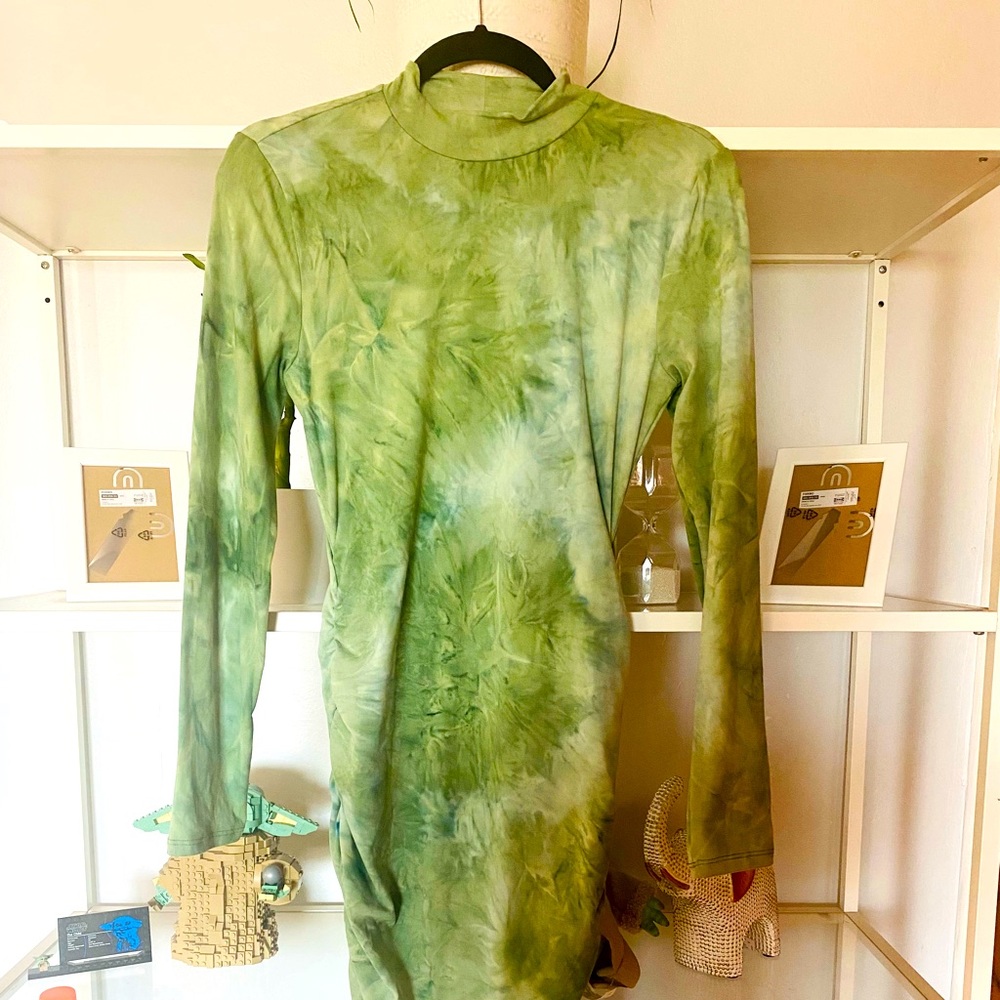 Green dress